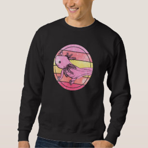 Sudadera Ajolote Cute Anfibio Animal Colorido  11