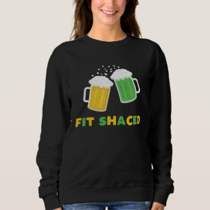 Sudadera Ajustar borracho día de San Patricio bebidas bar r