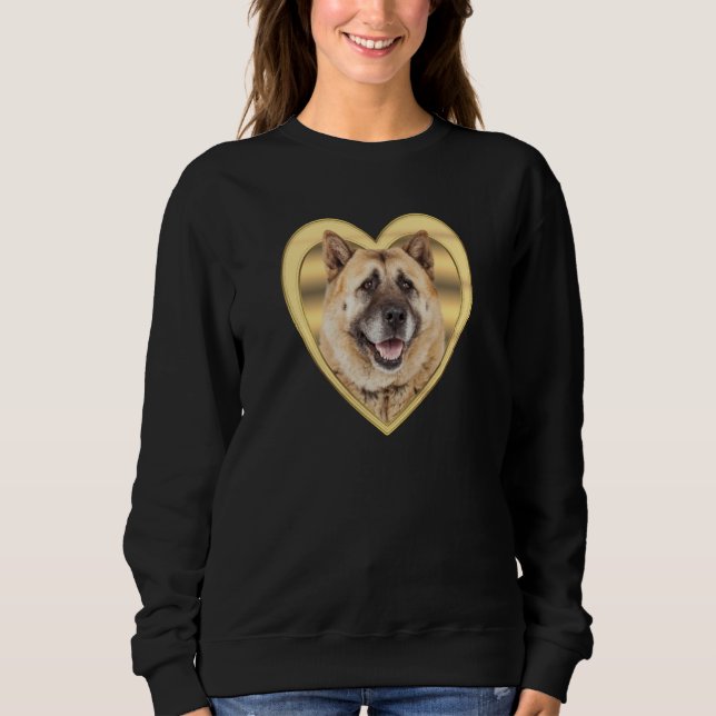 Sudadera Akita Akita Dog Heart  Akita  1 (Anverso)