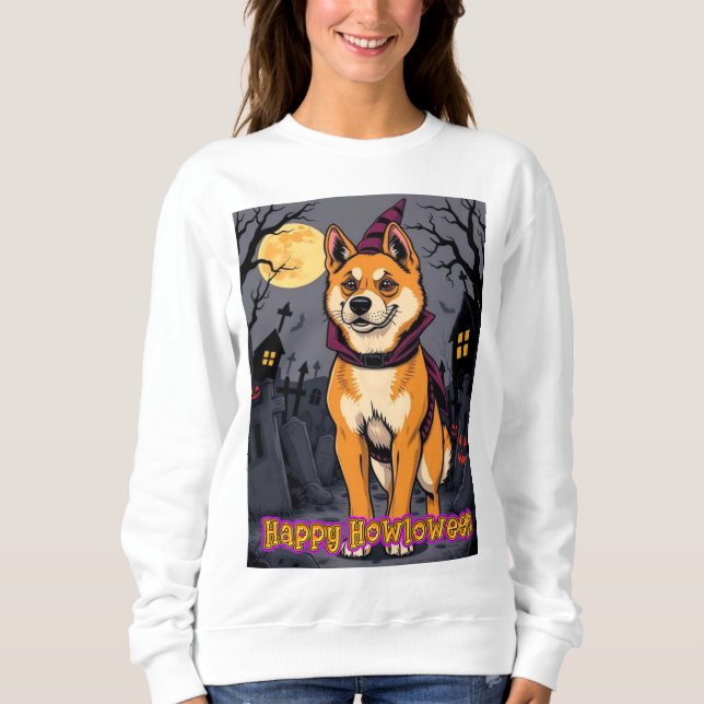 Sudadera Akita Happy Howloween (Anverso)