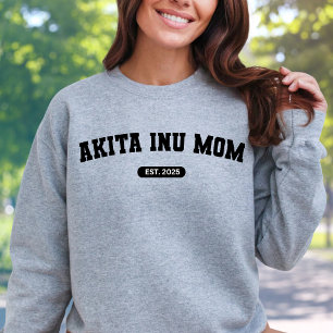 Sudadera AKITA INU MOM Personalizado de Mamá de perro Año d