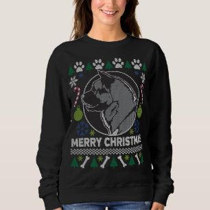 Sudadera Akita Perro engendra Navidades feos