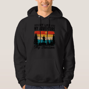 Sudadera Al aire libre mi vida mi aventura mi libertad