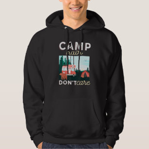 Sudadera Al Cabello Del Campamento No Le Importa Rv Van Cam