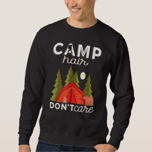 Sudadera Al Cabello Del Campamento No Le Importa Rv Van Cam