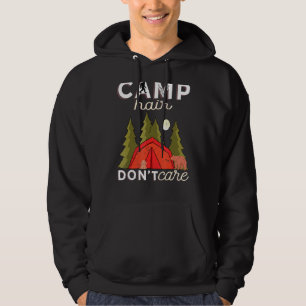 Sudadera Al Cabello Del Campamento No Le Importa Rv Van Cam