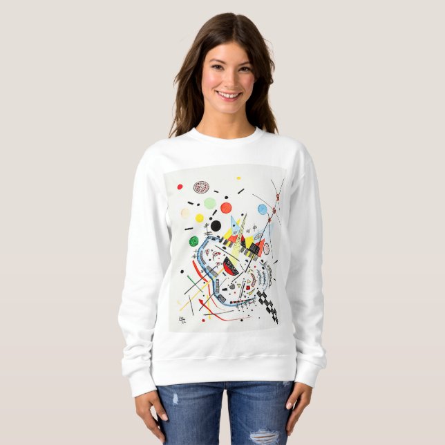 Sudadera Al mar y al sol - Kandinsky (Anverso completo)
