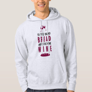 Sudadera Al pan, pan, y al vino, vino