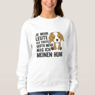 Sudadera Al perro pastor australiano no le gusta la gente