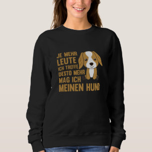 Sudadera Al perro pastor australiano no le gusta la gente