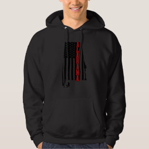 Sudadera Alabama Mapa de Estado de Bandera Americana Orgull