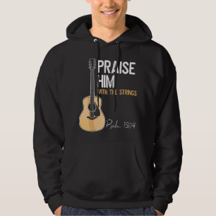 Sudadera Alábenlo Con Cuerdas Salmo Cristiano de Guitarra