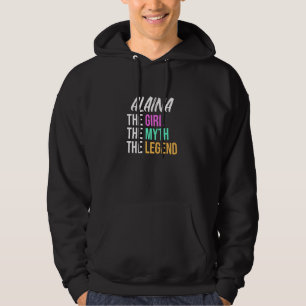 Sudadera Alaina El Chica El Mito El Nombre Gracioso De La L