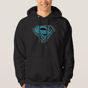 Sudadera Alambre de púas y flores del logotipo de Supergir