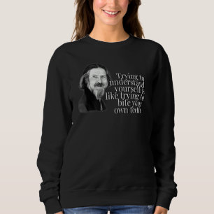 Sudadera Alan Watts Entiende Que Eres Como Tratar De Ser