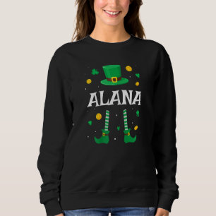 Sudadera Alana Saint Patrick's Day Leprechaun Costume Alan