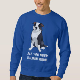 Sudadera Alapaha, Alapaha Bulldog de sangre azul Bulldog Al