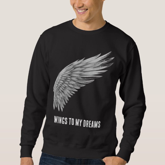 SUDADERA ALAS A MIS SUEÑOS (Anverso)