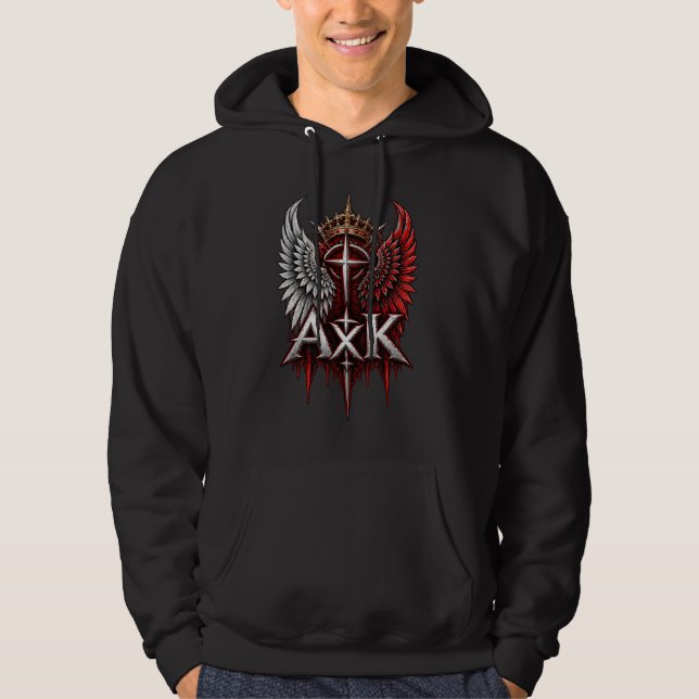 Sudadera Alas Coronadas AXK (Anverso)