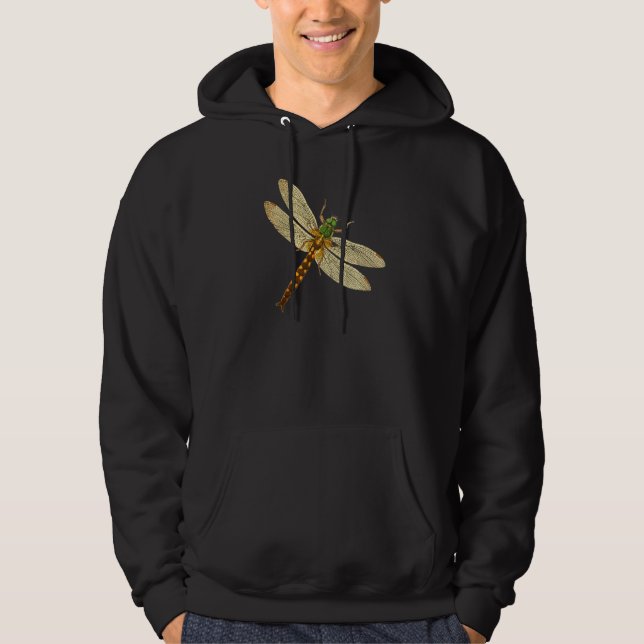 Sudadera Alas Cute Dragonfly Alas Antiguas Dragonfly Ilustr (Anverso)