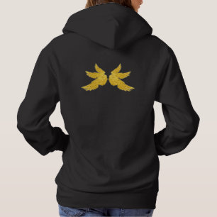 Sudadera Alas de Arcángel de oro de otoño