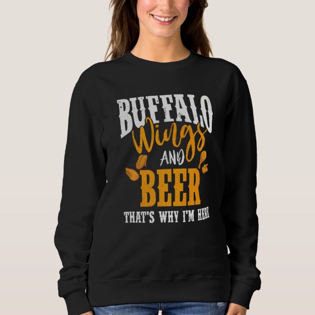 Sudadera Alas de búfalo Salsa caliente de pollo frito 2 (Anverso)