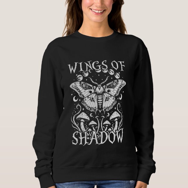 Sudadera Alas De Fairycore Fairy De Sombra (Anverso)