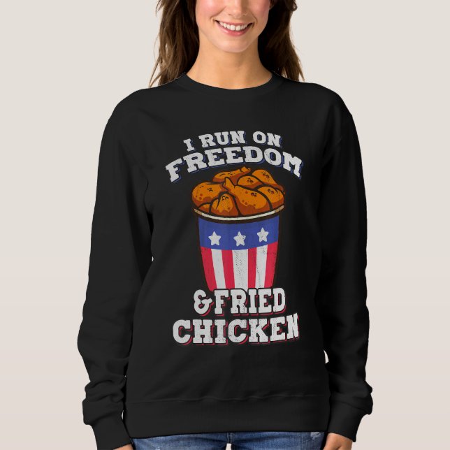 Sudadera Alas de picadura de pollo frito (Anverso)