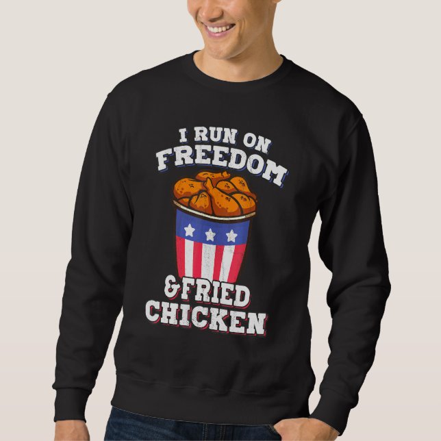 Sudadera Alas de picadura de pollo frito (Anverso)