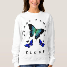 Sudadera Alas en desarrollo: Diseño femenino inspirado en m