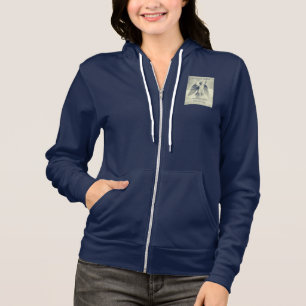 Sudadera Alas en la espalda, Arcángel Michael zip hoodie
