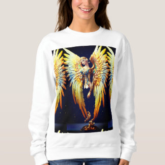Sudadera Alas Majestuosas Imprimen Camiseta - Arte Aviar Ún