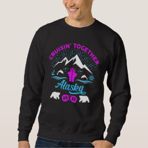 Sudadera Alaska Crucero 2023 Familia Amigos Grupo Viaje Mat