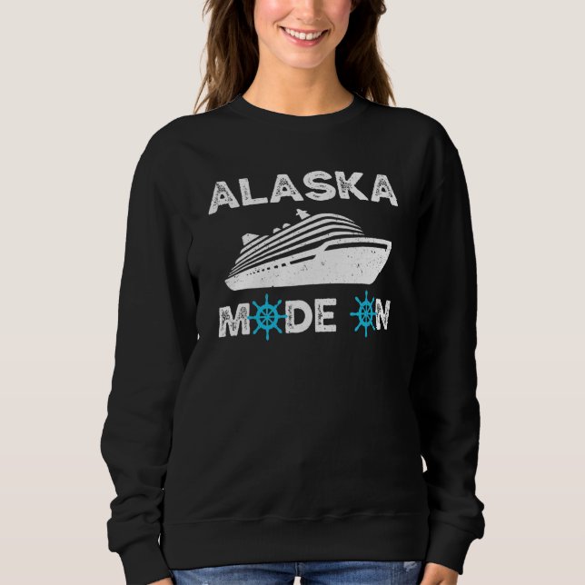 Sudadera Alaska Cruise Mode On Alaskan Trip Family Friend V (Anverso)