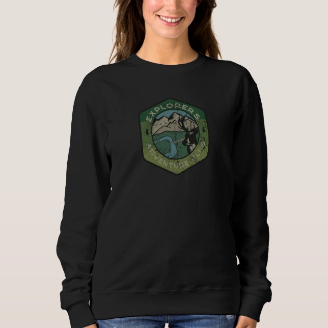 Sudadera Alaska Explorer's Adventure Club (Anverso)