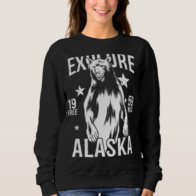 Sudadera Alaska Grizzly Bear (Anverso)