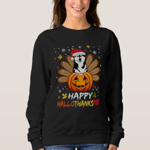 Sudadera Alaska Happy Hallothanksmas Halloween Acción de Gr