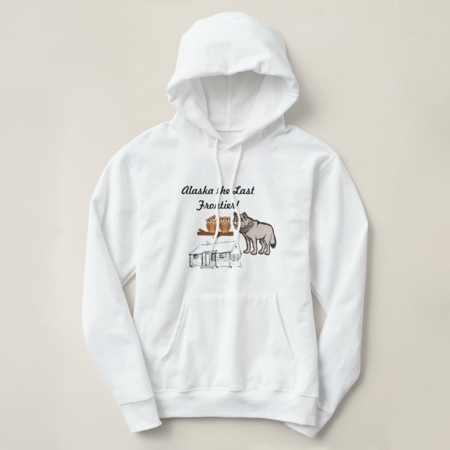 Sudadera Alaska, la última frontera (Diseño del anverso)