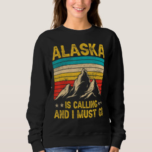Sudadera Alaska llama a los hombres mujeres ropa de Alaska