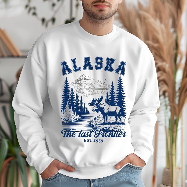 Sudadera Alaska Nature Escape with Moose (Subido por el creador)