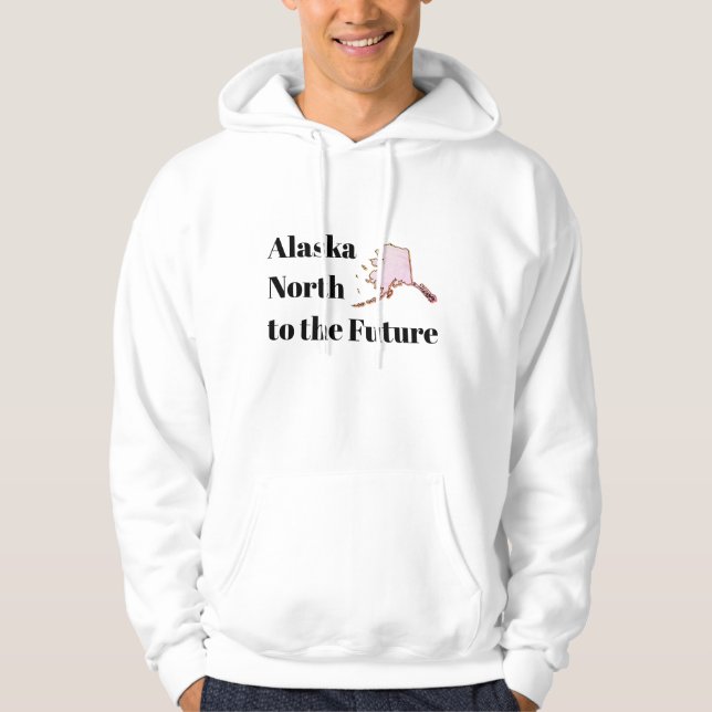 Sudadera Alaska Norte al Futuro (Anverso)