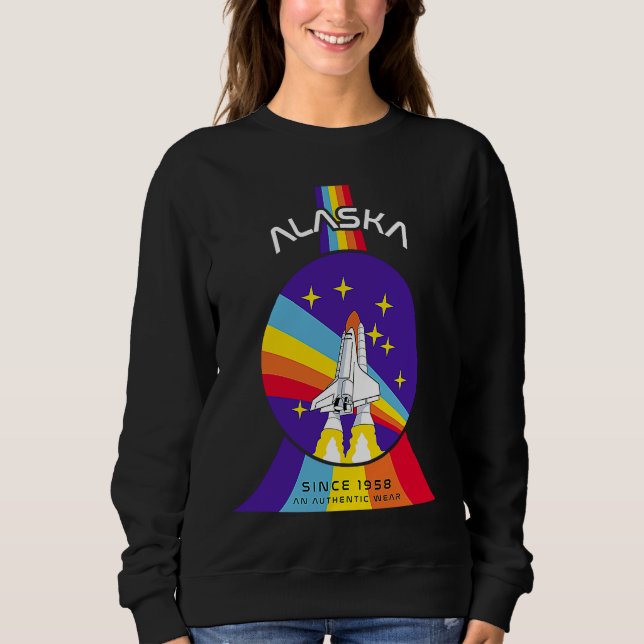 Sudadera Alaska Outer Space Astronaut (Anverso)