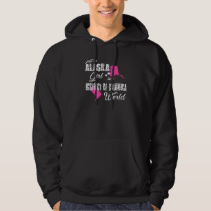 Sudadera Alaska, Un Chica De Alaska En Un Distrito De Colum