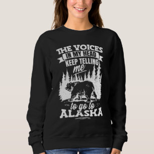 Sudadera Alaska Wilderness Alaska Vacaciones