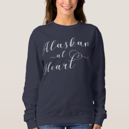 Sudadera Alaskan en la camiseta del corazón, Alaska