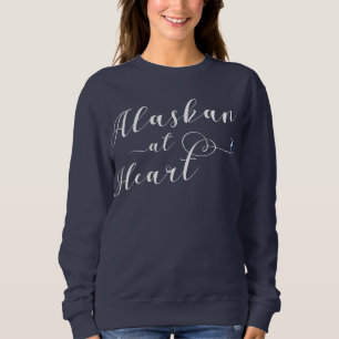 Sudadera Alaskan en la camiseta del corazón, Alaska