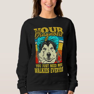 Sudadera Alaskan Klee Kai Malamute Siberian Husky Dog Walki