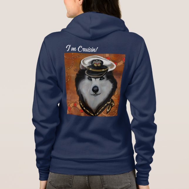 Sudadera Alaskan Malamute (Reverso)