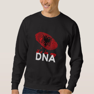 Sudadera Albania Está En Mi Adn Bandera Albanesa Albanesa