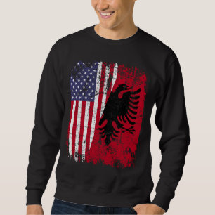 Sudadera ALBANIA RAÍZ Águila Roja MEDIANTE ALBANIA FLA